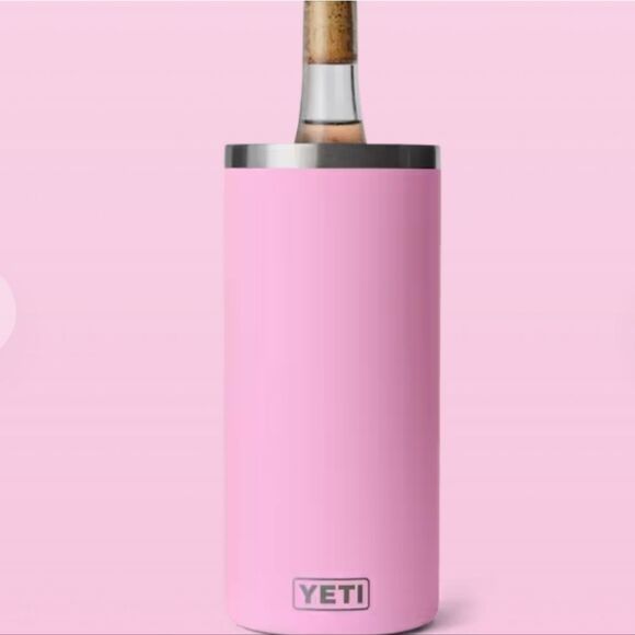 YETI Rambler Wine Chiller- Power Pink - Picture 1 of 14